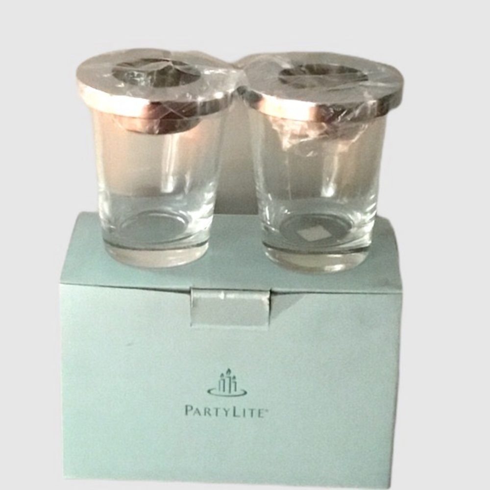 PARTY LITE VERSATILITY VOTIVE PAIR🌻